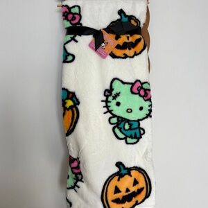Hello Kitty Halloween Frankie Blanket throw Faux fur